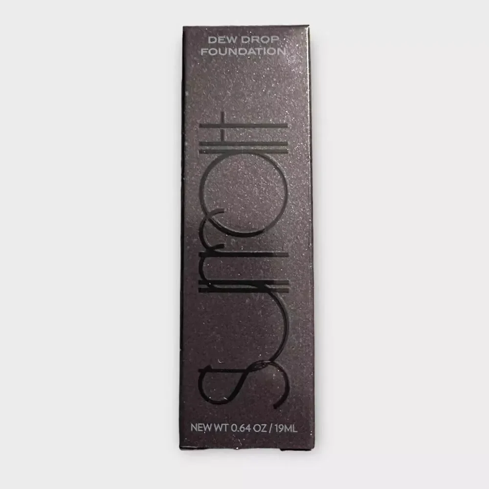 New in Box Surratt Dew Drop Foundation Shade 16 Warm Brown/Neutral 0.64OZ / 19ml